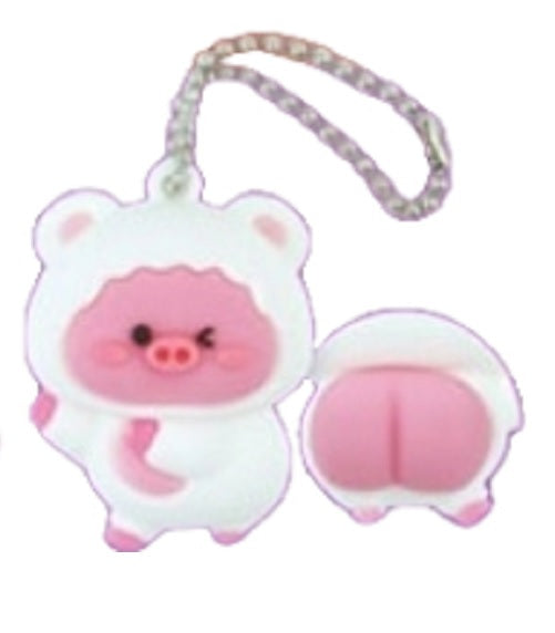 Back Pink Keychain