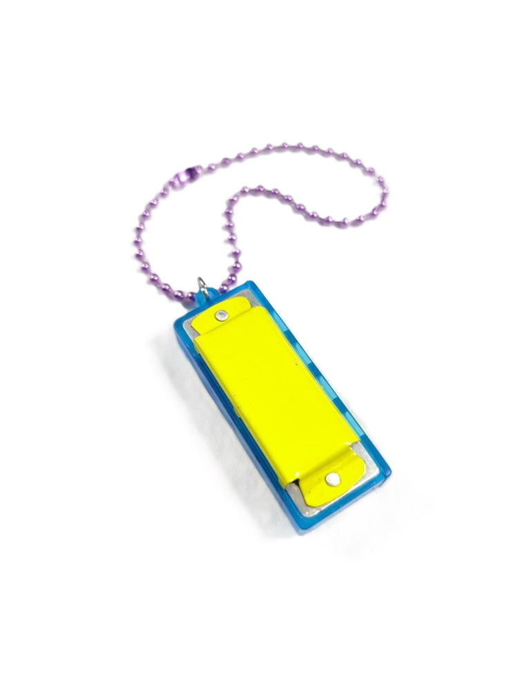Tiny Harmonica Keychain