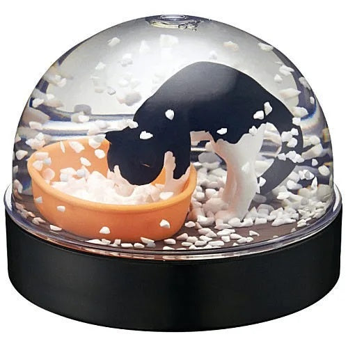 Cat In Snow Globe 2