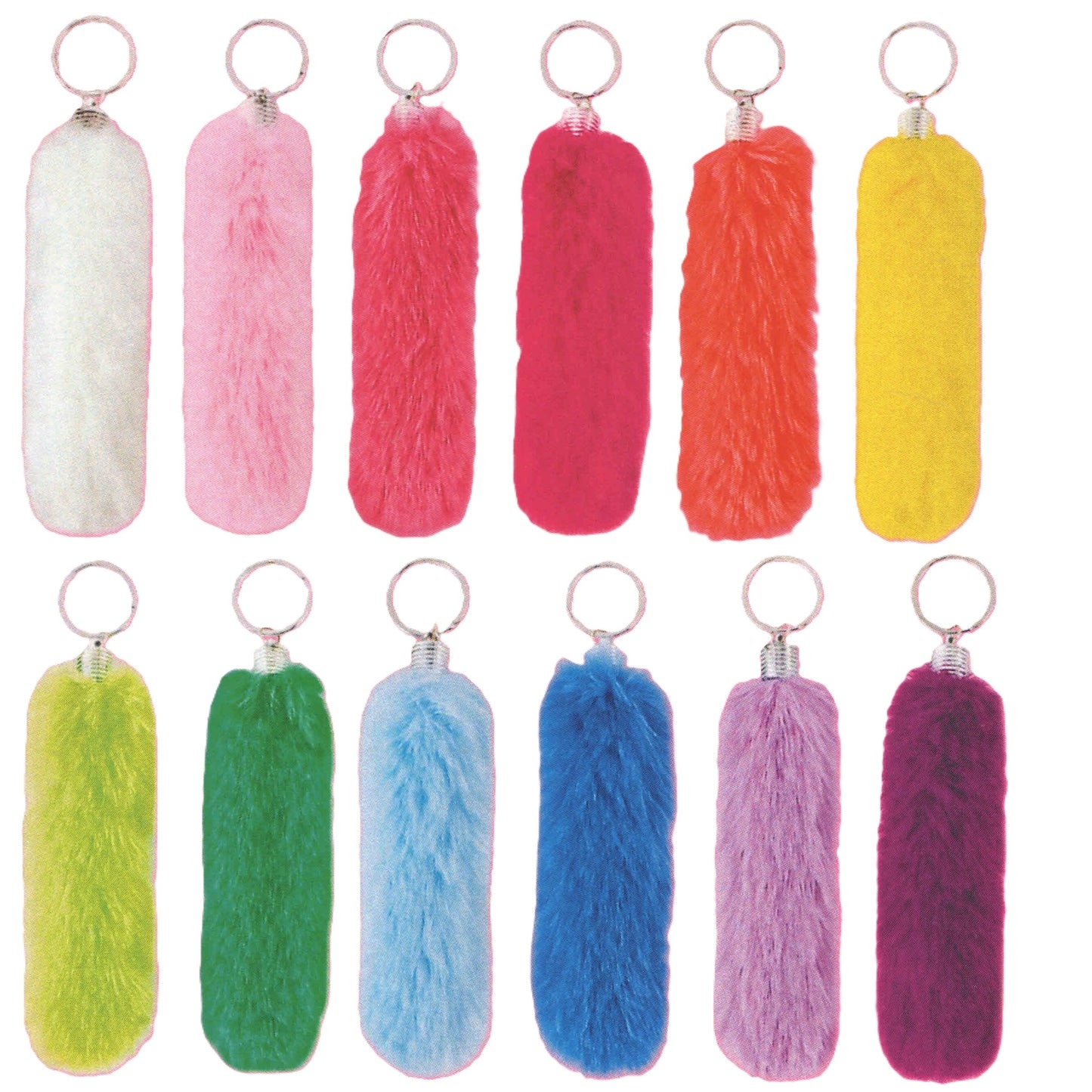 Fluffy Tail Keychain