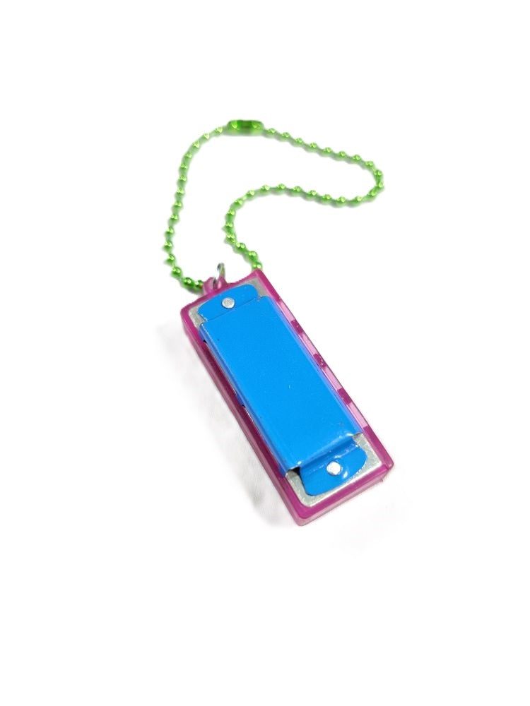 Tiny Harmonica Keychain