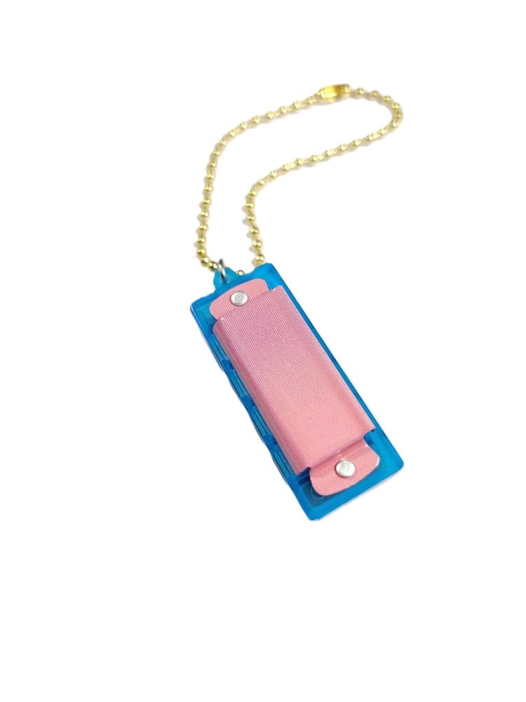 Tiny Harmonica Keychain