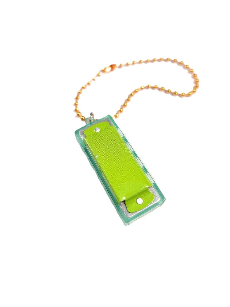 Tiny Harmonica Keychain
