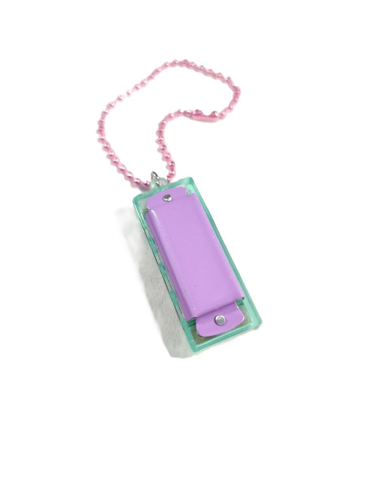 Tiny Harmonica Keychain