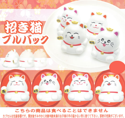 Fortune Cat Pull Back