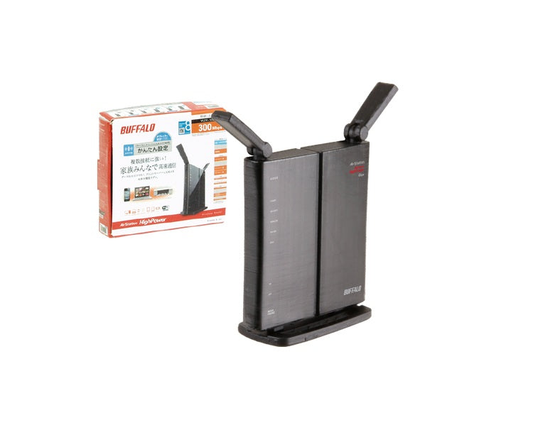 Palm-sized Buffalo Wi-Fi Router