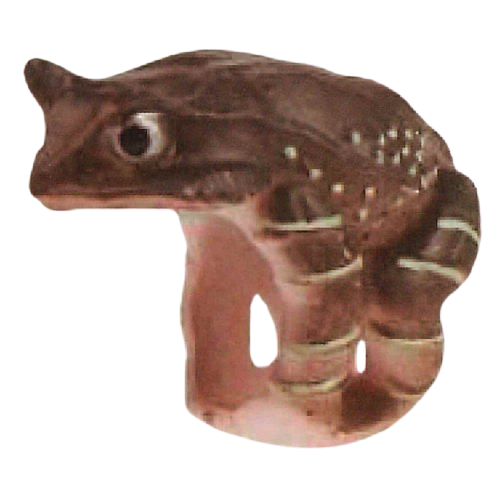 Dakitsuki Frog Ring – view 2
