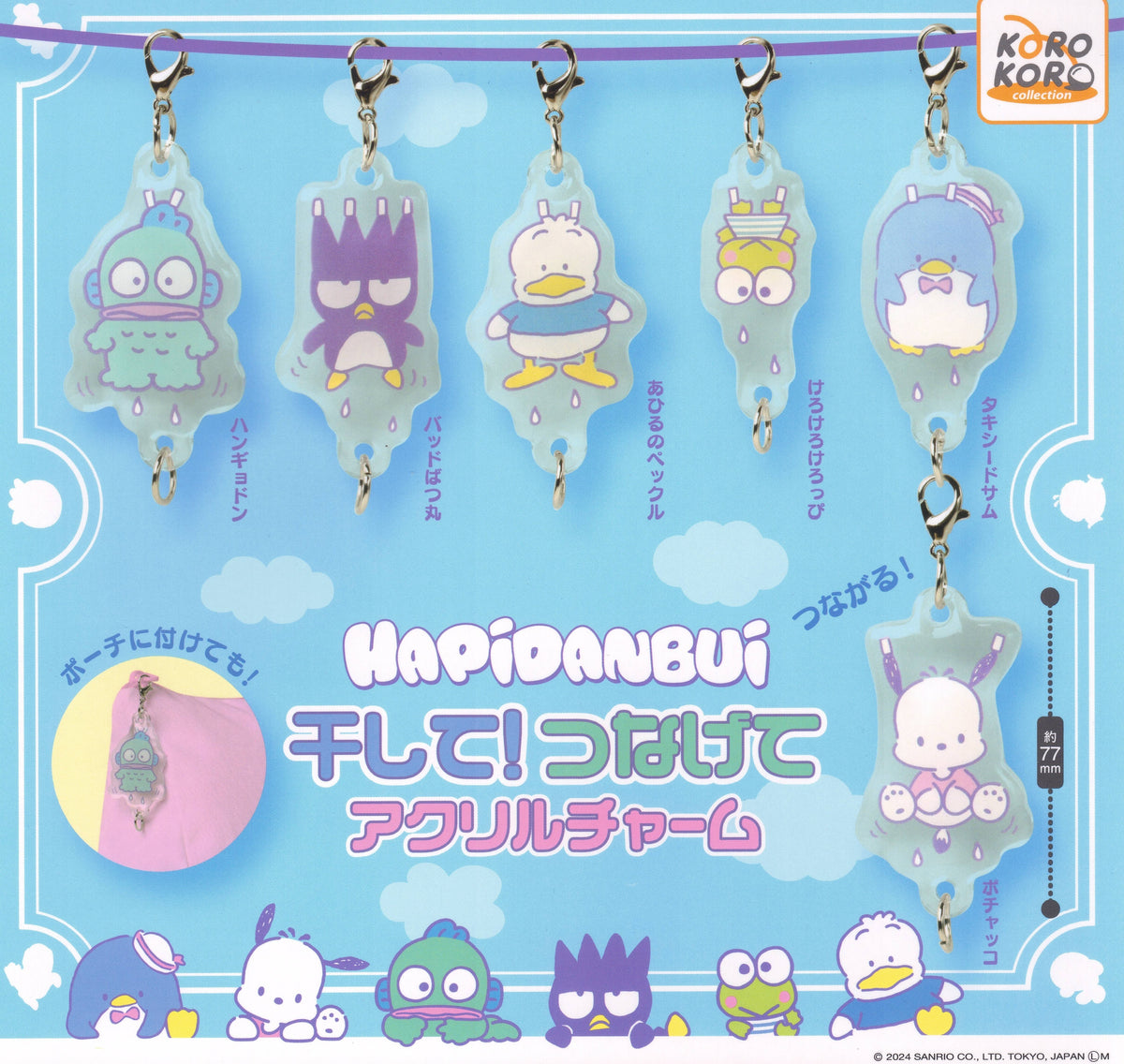 Happy Birthday Sanrio Charms
